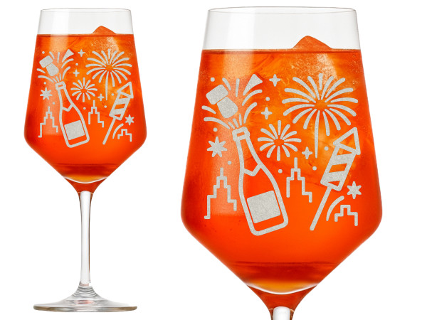 Exoda Valhalla Weinglas mit individueller Gravur für Sylvesterfeiern 350ml spülmaschinenfest ideal für Weinliebhaber und Sauna Enthusiasten für gesellige Momente