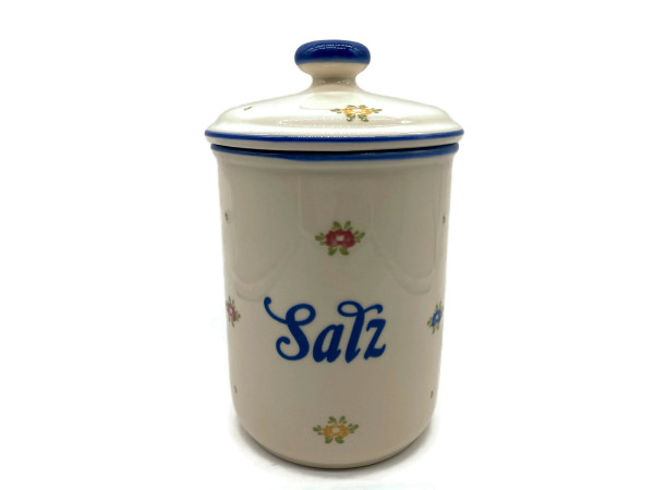 Zeller Keramik Petite Rose Vorratsdose Salz 1,00 l