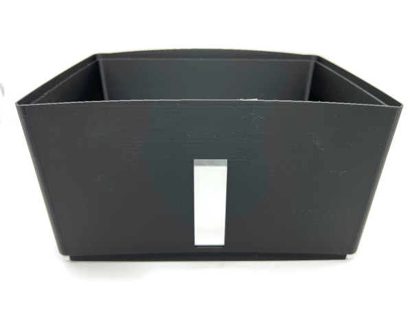 Bohnenbehälter Schwarz Maxi Erweiterung mit Sichtglas für DeLonghi Cappuccino und Magnifica S