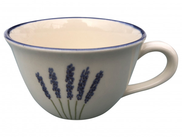 Zeller Keramik Fleur de Provence Cappuccino Obertasse 0,22 l