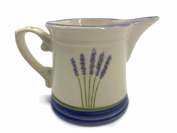 Zeller Keramik Rahmgießer Fleur de Provence Milchgießer Sahnekännchen