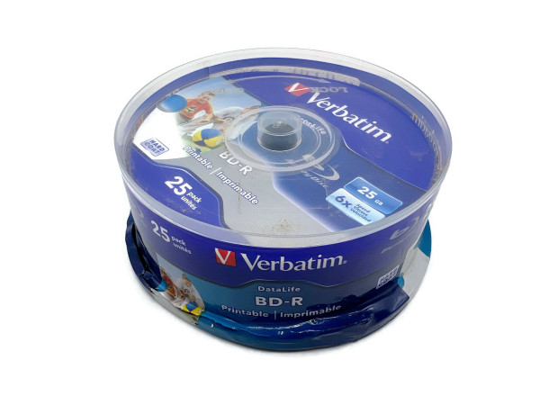 Verbatim BD-R SL Datalife 25 GB - Blu-Ray-Disk