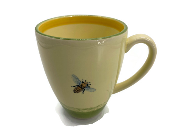 Zeller Keramik Biene Milchkaffee Obertasse 0,35 l