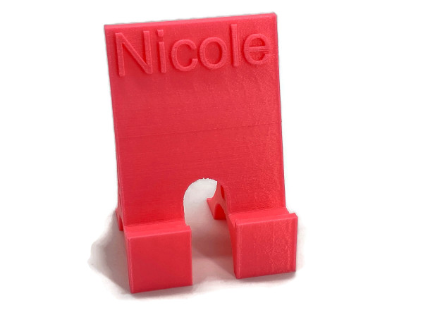 Smartphone Ständer mit Namen Nicole