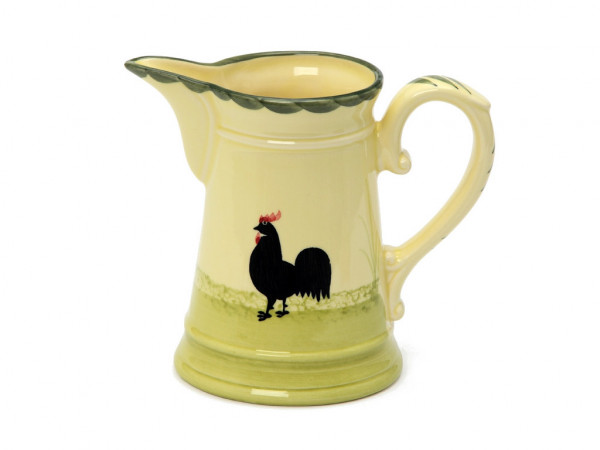Zeller Keramik Hahn und Henne Milchtopf 0,50 l