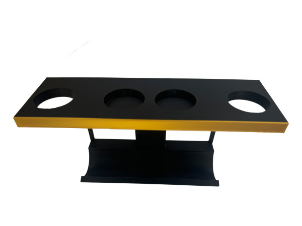 eXODA Wandhalterung für Shark flex style Haartrockner und Zubehör Gold