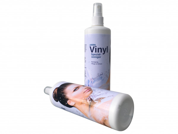 Vinylreiniger Spezialcleaner für Inkontinenzlaken und Wasserbetten 250 ml mit Pumpzerstäuber Vinylpflege
