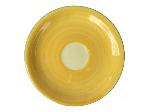 Zeller Keramik Biene Cappuccino Untertasse 16 cm