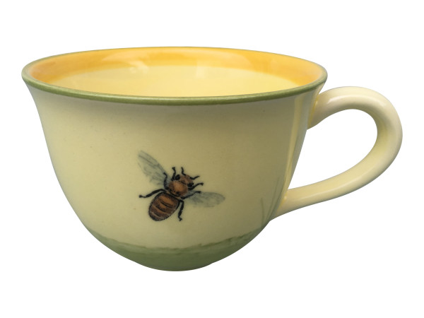 Zeller Keramik Biene Cappuccino Obertasse 0,22 l