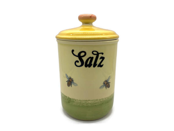 Zeller Keramik Biene Vorratsdose Salz 1,00 l