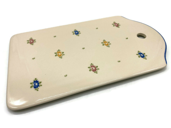 Zeller Keramik Petite Rose Brotplatte 25 x 15 cm