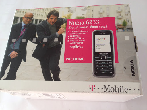 Rarität T-Mobile OVP für Nokia 6233 Box Karton (Nur Verpackung!)