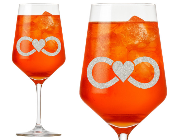 Valhalla Weinglas Infinity Unendlichkeitssymbol 350ml spülmaschinenfest