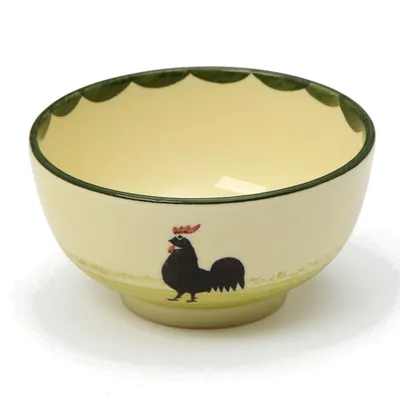 Zeller Keramik Hahn und Henne Schälchen 11cm