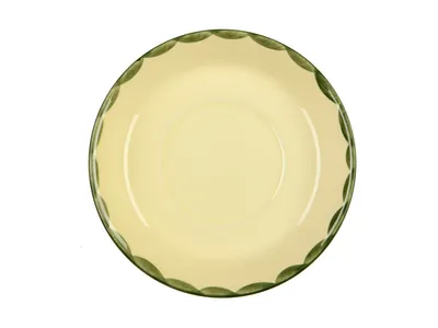 Zeller Keramik Hahn und Henne Jumbo Untertasse 18 cm