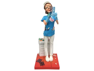 Guillermo Forchino - The Professionals - Die Zahnärztin -  43cm