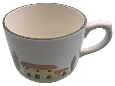 Zeller Keramik Bella Toscana Tasse Jumbo 0,50 l