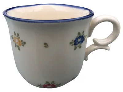 Zeller Keramik Petite Rose Tasse hoch 0,16 l