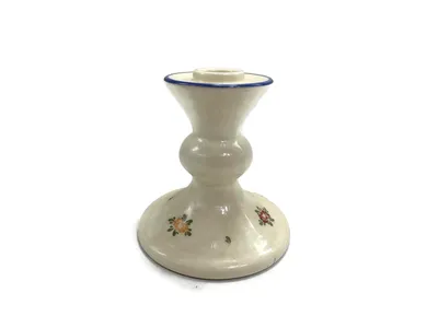 Zeller Keramik Petite Rose Kerzen-Leuchter 10 cm