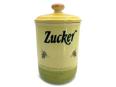 Zeller Keramik Biene Vorratsdose Zucker 1,00 l