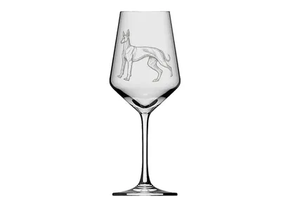 Weinglas Podenco mit Lasergravur für Kenner spülmaschinenfest 350 ml ideal für Wein