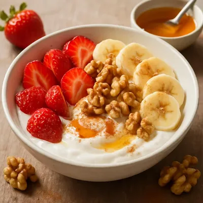 Skyr mit frischen Früchten