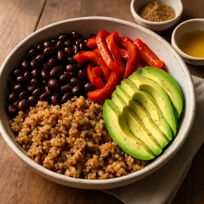 Mexikanische Quinoa-Bowl