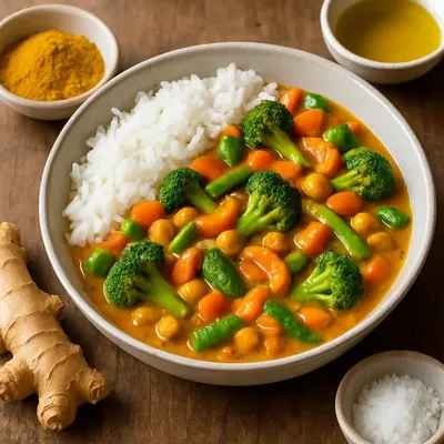 Indisches Curry mit Gemüse