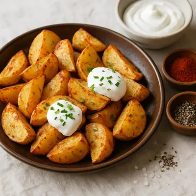 Ofenkartoffeln mit Sour Cream