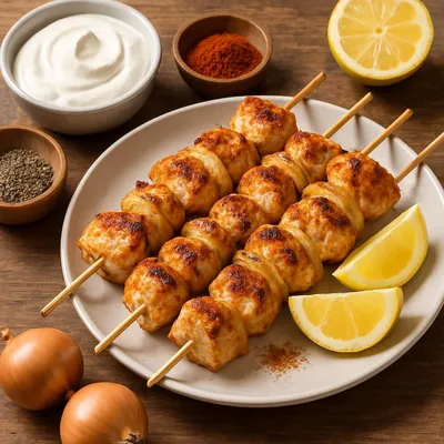 Hähnchen-Schaschlik