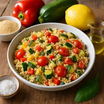 Mediterraner Couscous-Salat