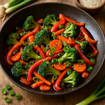 Asiatischer Gemüse-Wok