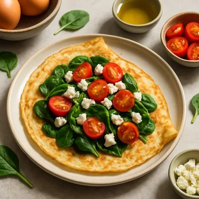 Mediterrane Eierpfannkuchen