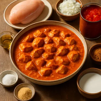 Hähnchen Tikka Masala