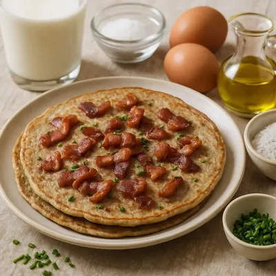 Deftige Speck-Pfannkuchen