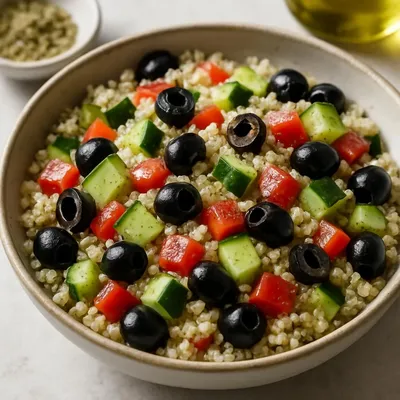 Mediterrane Quinoa-Salat