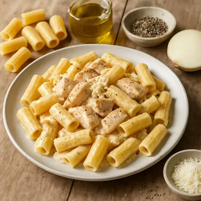 Hühnchen Rigatoni