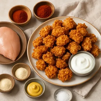 Knusprige Cornflakes-Hähnchen-Bites