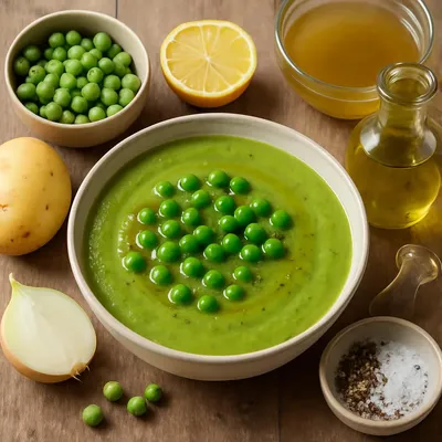 Erbsensuppe ohne Fleisch