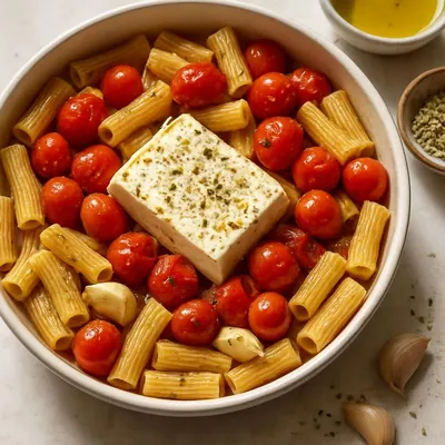 Baked Feta Pasta