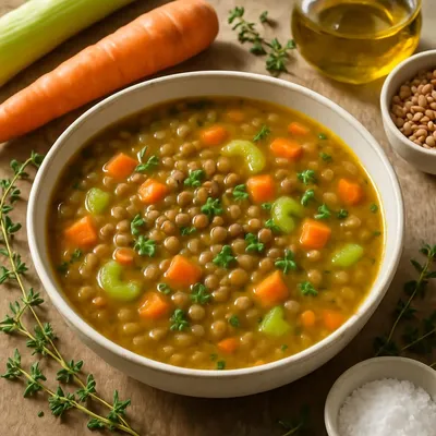 Linsensuppe