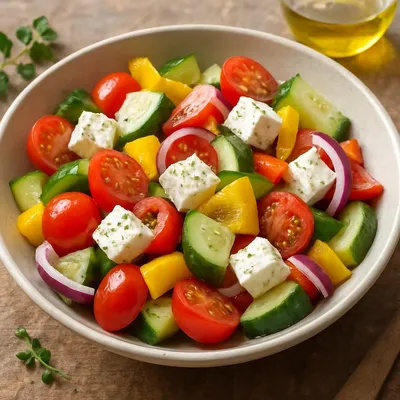 Mediterraner Gemüse-Salat