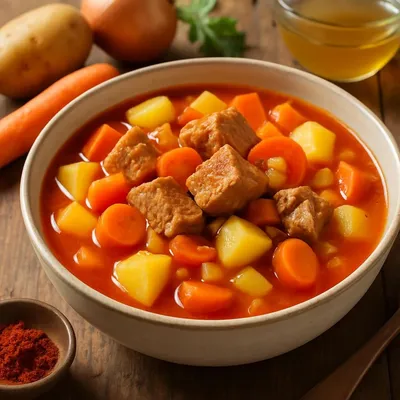 Bauerntopf mit Schweinefleisch