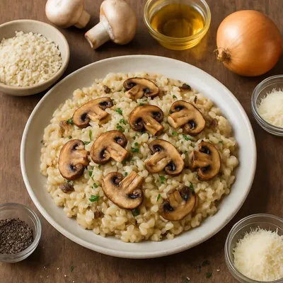 Pilzrisotto