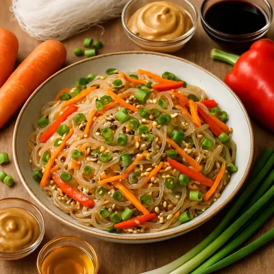 Asiatischer Glasnudelsalat
