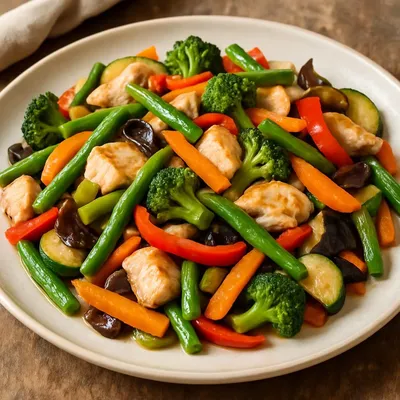 Hähnchen Chop Suey