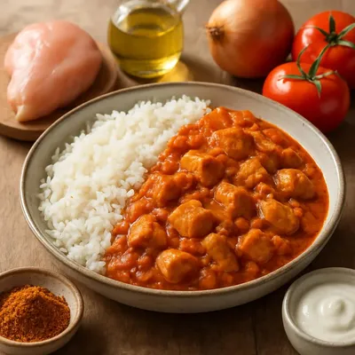 Hähnchen-Tikka-Masala