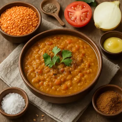 Indisches Linsen-Dal