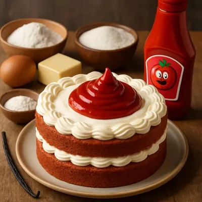 Ketchup Torte