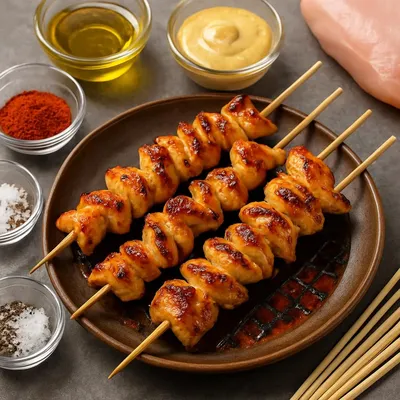 Honig-Fleisch-Fackeln